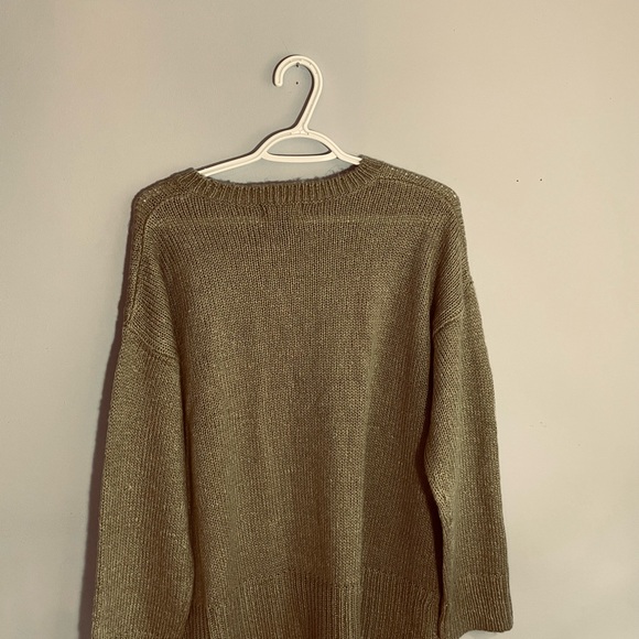 Comfy pullover in olive green from New Look, size L - Picture 4 of 4